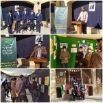 بازدیدمدیر دفتر برنامه ریزی اتحادیه انجمن های اسلامی دانش آموزان از نمایشگاه مدرسه انقلاب خمین
